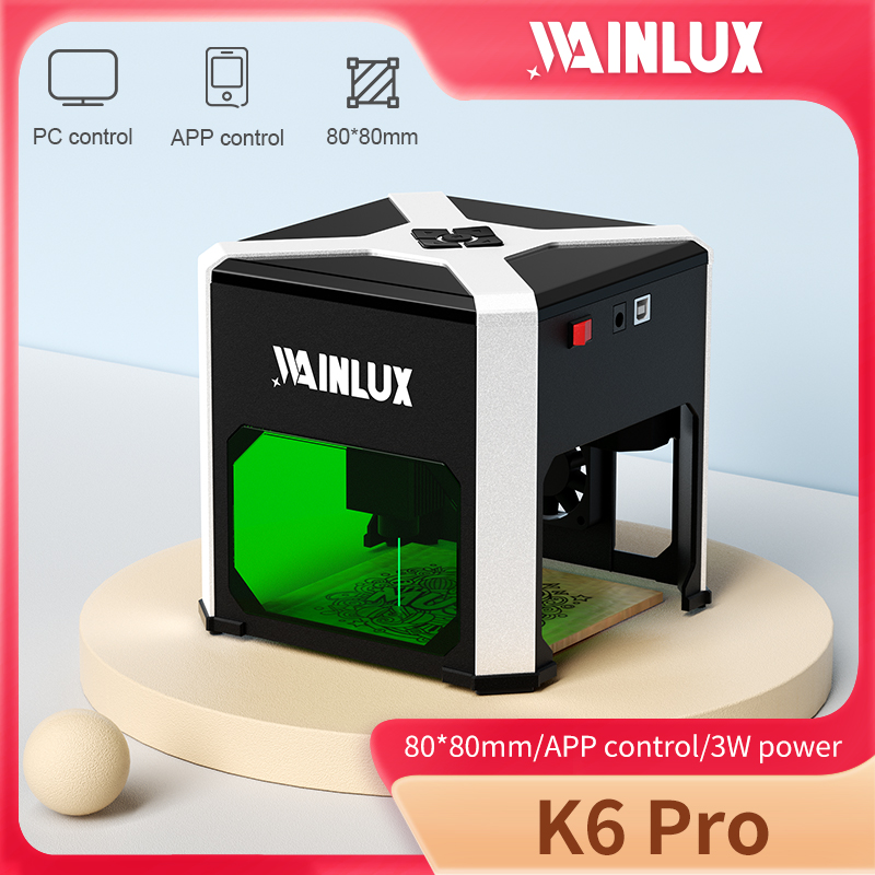 Industrial Laser Blasting - Wainlux Laser Engraver K6 Mark Printer