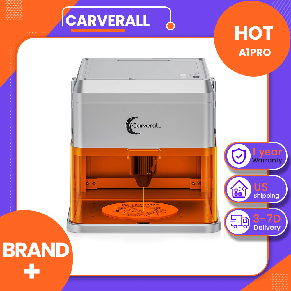 Industrial Laser Blasting - Carverall A1PRO 10W Laser Engraver with