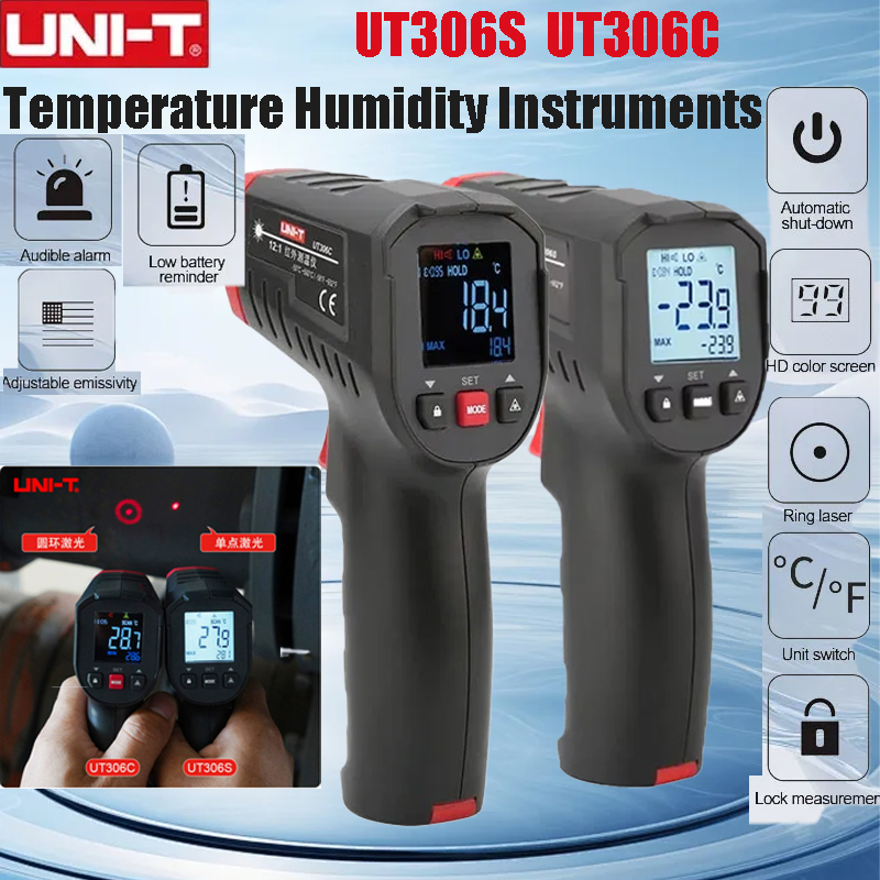 UNI-T UT306S UT306C Digital Th - Industrial Laser Sensor recension och pris