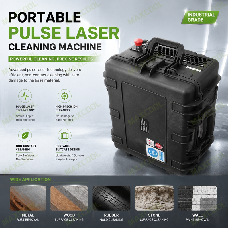 Mini Suitcase Pulse Laser Clea - Portable Laser Rust Removal recension och pris