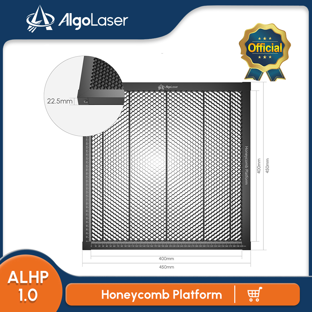 AlgoLaser 40x40cm Steel Honeyc - Co2 Laser Engraving Machine recension och pris