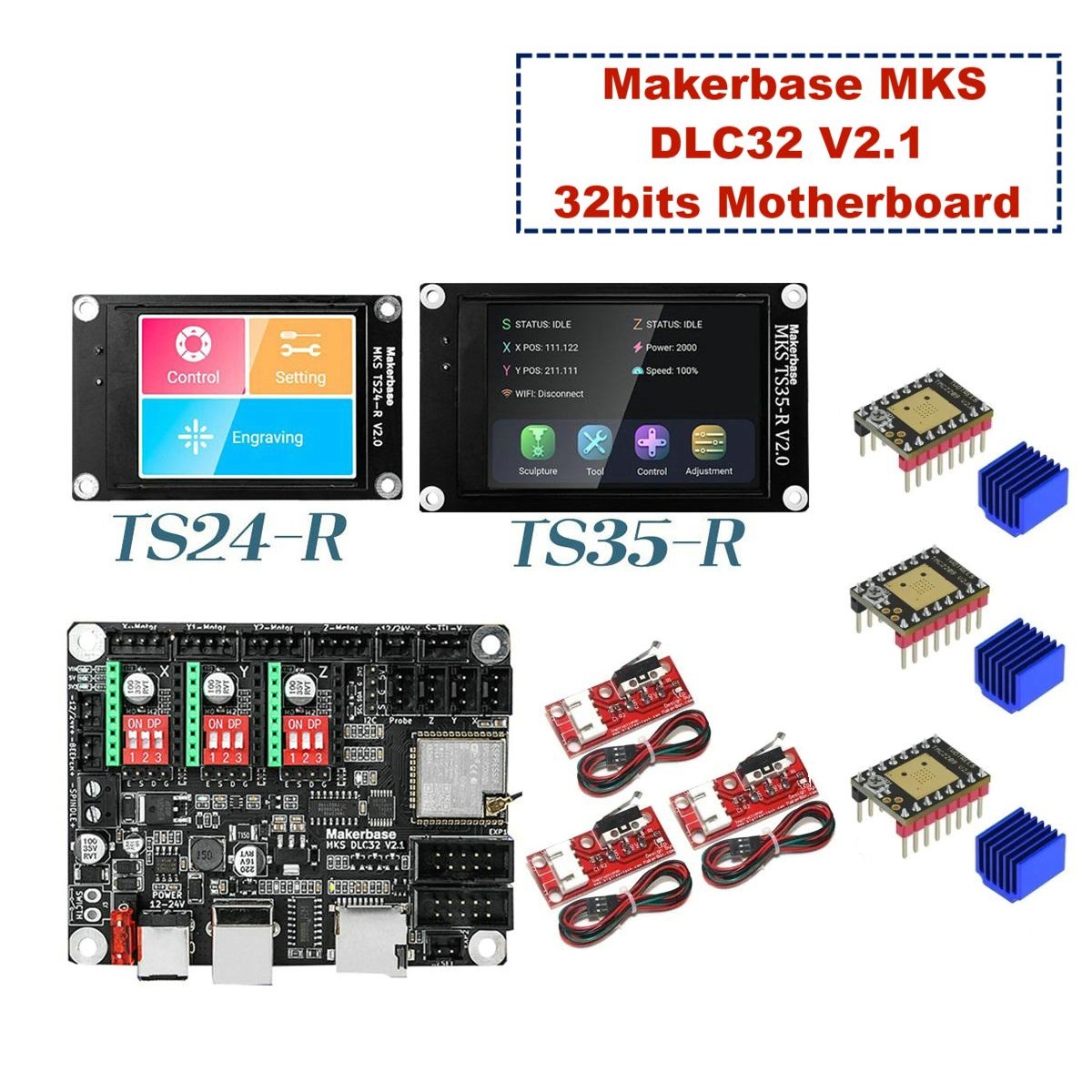 Makerbase MKS DLC32 V2.1 32bit - Industrial Laser Sensor recension och pris