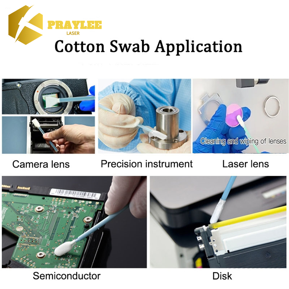 Praylee 100PCS Industry Cotton - Industrial Fiber Laser recension och pris