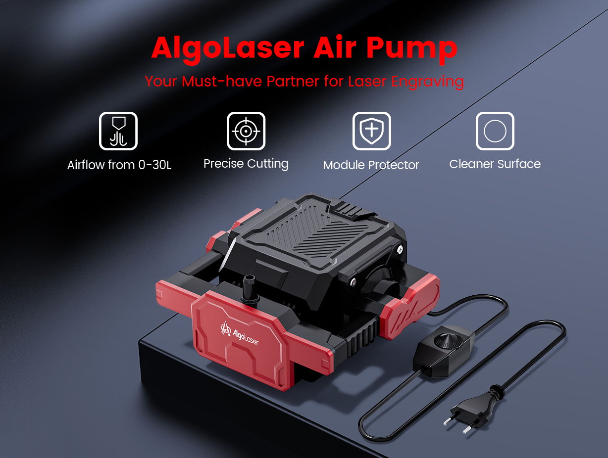 AlgoLaser Adjustable Air Assis - Laser Engraving Software recension och pris