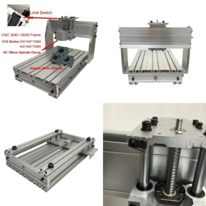 Aluminum CNC 3040 6040 Frame K - Cnc Milling Machine recension och pris
