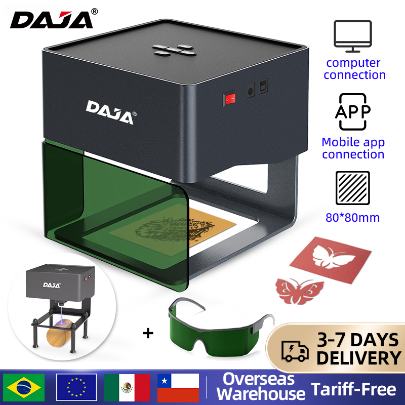 DAJA DJ6 Mini Portable Laser E - Co2 Laser Engraving Machine recension och pris