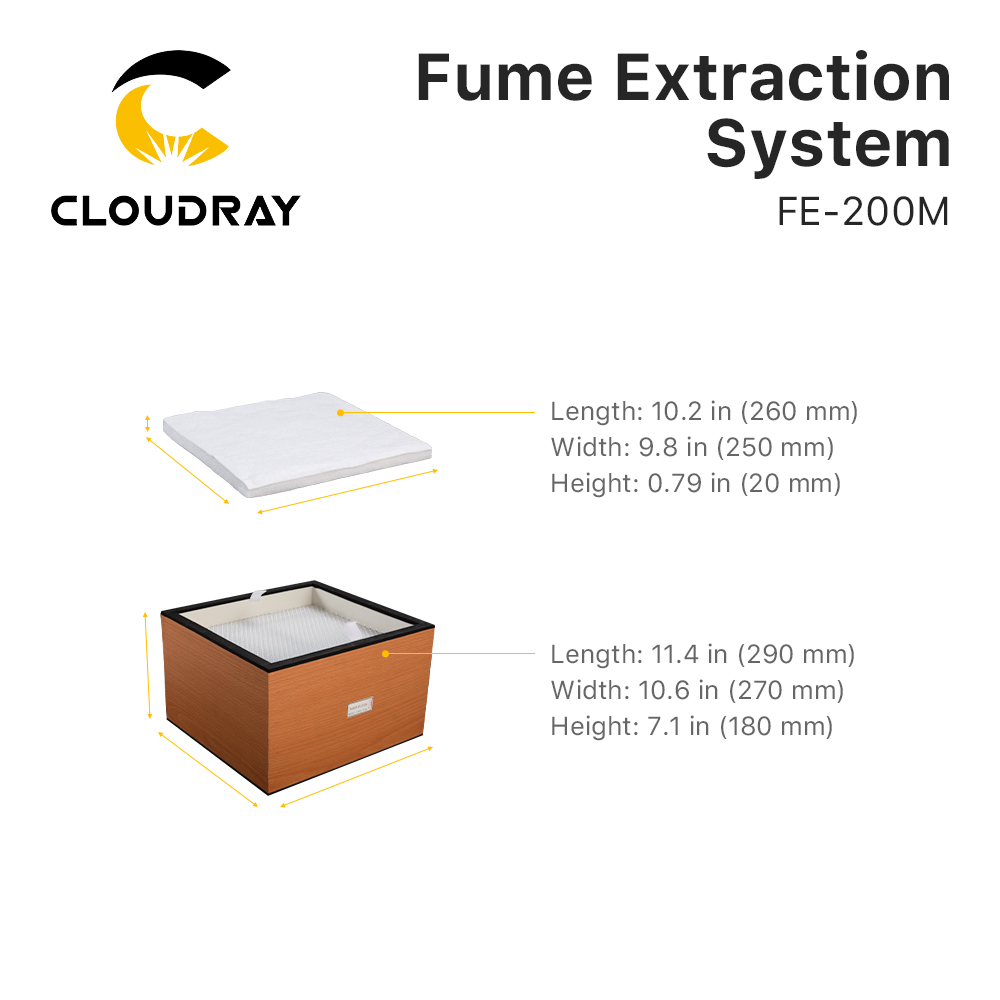 Cloudray Fume Extraction Syste - Laser Marking Machine recension och pris